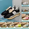 2023 scarpe casual da uomo firmate Bumper Sneaker bassa nero bianco albicocca beige beige ebano tela bordeaux nylon ferro grigio argento serpente sneakers uomo donna di lusso