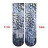 Men's Socks Animal Unisex 3D Print Novelty Stockings For Adult & Kids Gifts Prank Christmas Party D88