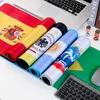 2022 Coupe du monde Mouse Pad Football Fans périphériques Small Gift Mousepad Keyboard Cushion Table National Team Souvenirs
