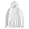 USA: s lagerpartier Skjortor för DIY Polyester Sublimation Blank Hoodies White Hooded Sweatshirt For Women Men Letter Print Långärmlig festlig festlig