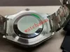 새로운 버전 남성 시계 40mm 회색 다이얼 12662-0001 126622 Blue Luminescent 2813 Movement Automatic Stainless Steel Bracelet Mens Wristwatches