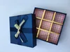 Gift Wrap 12x12x4cm Square Chocolate Box Hard Board Boxes Wedding Candy Cookies Women's 50st/Lot