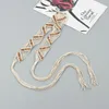 Belts Boho Beaded Wax Rope Braided Vintage Belt Women's Dress Waist Clothes Accessories Seal