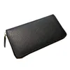 Lady Luxury Wallets Men Fashion Coin Pocket Black Leather Clutch Bag Modern Classic Hand Handbags Respare Rases حامل بطاقة التسوق 1483