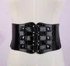 Accessori per costumi New Metal Punk Rivet Cinture larghe Corsetto sottile da donna Fascia da cintura Cintura in vita Accessori per abiti femminili