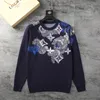 Louisly-Vittonly Sweater Erkek Külot Tasarımcı Hoodie Erkek Kadınlar Mektup Baskılı Hoodies L Marka V Erkek Kazak Kırış Krem Tepeler Uzun Kollu Sweatshirt Jumper 8U90