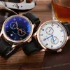 SUPERCLONE LW reloj Sport Men Automático Mecánico Self Wind Rose Gold Watch Brown Blue Relojes Cuero Acero inoxidable Zafiro Cristal Wga6