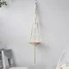 Nyhetsartiklar Växthyllor Macrame Plant Hanger för blommor Krukor för utomhusväxter Hemväggsdekor Living Teen Room Decoration 221129