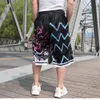 Pantaloncini da uomo Fashion Hiphop Harem Shorts Plus Size Uomo Casual Straigth Loose Baggy Beachshorts Summer Sportswear Skateboard Streetwear T221129 T221129