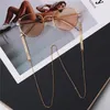 Eyeglasses Accessories Fashion Sunglasses Chains Gold Color Holder Necklace Eyewear Retainer Lanyards Jewelry for Women 221115