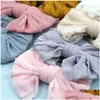 عصابات الرأس ins Lace Baby Babys Soft Nylon Born Bows Bows Girls Designer اطفان رئيس الفتاة