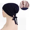 Cross Design Jersey Hijab Cap Islamic Head Wear Hat Underscarf slipsarhuven Turkiska halsdukar Muslimsk headcover Turbe