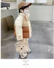 다운 코트 겨울 어린이의 다운 재킷 소년 코트 지퍼 지퍼 여자 의류 의류 스탠드 칼라 아기 두꺼운면 옷 빵 아이 탑 221128