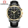 腕時計カーニバルの男性は自動機械式時計サファイアreloj hombre waterfroof wristwatche C-8629-5