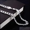 Braccialetti con ciondoli Braccialetti con ciondoli europei e americani Gioielli Mens Sideways Nk Collana Personalità Grande catena d'oro Drop Del Dhgarden Dhorx