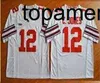 Personalisieren Sie die Ohio State Buckeyes College-Football-Trikots: 1 Johnnie Dixon, Jeffrey Okudah, 12 Denzel Ward, Brendan Skalitzky, weiß, schwarz, rot genäht