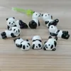 Criativo pauzinhos de cerâmica suporte mesa decoração dos desenhos animados titular panda forma moda utensílios de cozinha titular