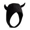 Bérets Devil Horn Hat Little Frothère Funny Party Bomber Trapper D5QB