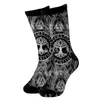 Men's Socks Tattoo Symbol Viking Armor 3D Print Long Cotton Cycling Casual Novelty High Men Women Funny Colorful-2