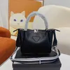 Designer Brand Bags Fashion Black Tote Handbags Classic Leather Shoulder Crossbody Bag Women Handbag