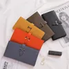 Retro Classic Ladies Clutch Bag Coin Purse Designer Women Women Multi-Cart Pocket Pocket Female Feminino Cr￩dito de grande capacidade PO B299L