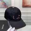 Moda Nylon Hat Designer Baseball Caps Mens equipados Casquette Luxury Gold Silk Letters Cap Women Sport P Hats Cotton dentro