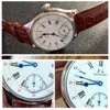 Relojes de pulsera Relojes para hombres 2022 Luxury Shanghai Hand Wind Reloj mecánico Simple Vintage 44mm Reloj de pulsera militar de acero inoxidable Reloj