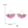 Dangle Chandelier Rame Tassel Boucle D'oreille Pour Les Femmes Bohême Shell Fringed Drop Dangle Boucles D'oreilles À La Main Bijoux Livraison De Vacances D'été Dhcrb