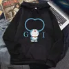 Erkekler Doraemon 20ss Hoodies Moda Kadın Hoodie Sonbahar Kış Kapüşonlu Kazak M L XL 2XL 3XL 4XL 5XL Yuvarlak Boyun Uzun Kol Giysileri