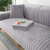 Chapes de cadeira sofá almofada de inverno luxuoso não deslizamento espessado toalha de pano de quatro estações Universal