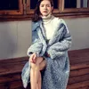 Pelliccia da donna Faux Hstar Pecora tosata Donna Breve Paragrafo Cappotto Tenere al caldo con collo di agnello spesso composto Shearling 221128