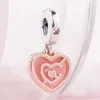 Charm-Anhänger „Path to Love“ aus 925er-Sterlingsilber, passend für europäische Pandora-Schmuck-Charm-Armbänder