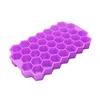 Silicone honey comb ice lattice Ice cream tools Honeycomb icecube Mould Molds 20.5x12x2.5cm