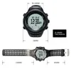 Wristwatches EZON H001H13 Professional Climbing Hiking Altimeter Barometer Compass Men Digital Sports Watch 50M Waterproof 221129