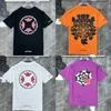 Classic Classic Designer de camisa Tops Tees Homens Mulheres sânscrito letra Sorto de camisetas de manga curta camisetas casais