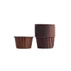 Cupcake Metal Oil Proof Cup Safety Healthy CakeCups High Temperatur Motstånd Bakeware CakeCup Muti Color 0 14TM C2 Drop Leverans DH6UX