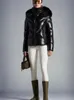 女性Sダウンパーカー冬ジャケットデタッチ可能な毛皮の襟高品質の短いフード付き厚い暖かいファッション221128