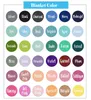 Koce spersonalizowane kolorowe nazwa Kolor niestandardowy Doród urodzin