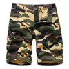 Men's Shorts Mens Military Camouflage Cargo Beach Summer Men Cotton Loose Multi-Pocket Trousers Homme Casual Sweat T221129