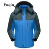 Mens Jackets Mountain Snow Coats Winter Warm Waterproof Ski Hooded Windbreakers Windproof Raincoats Fleece Lined Bomber 221129