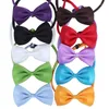 Dog Apparel 50/100 Pcs/lot Mix Colors Wholesale Pet Grooming Accessories Cat Bow Tie Adjustable Bowtie Multicolor Products