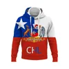 Women's Hoodies Sweatshirts Men hoodie Chile Patriot series flag loose sweatshirt cool streetwear Harajuku style kids pullover unisex oversized 221128