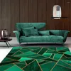 Teppiche Luxus Geometrische Grün Capet Für Wohnzimmer Nordic Stil Große Fläche Teppich Schlafzimmer Couchtisch Teppich Esszimmer