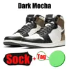 Zapatos Chicago Lost Funded 1 1 para mujer M￭nimos High Og Travis Scotts Black Phantom Hyper Royal Fragment Reverse Dark Mocha