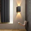 Wandlampen Nordic Einfache LED Schlafzimmer Nachttisch Kunst Treppe Korridor Wohnzimmer TV Hintergrund Minimalistische Lampe