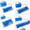 Baking Moulds Solid Color Cake Letter Molds Printing Mod Chocolates Handwriting Letters Mods Simplicity Kitchen Supplies 1 8Fs P2 Dr Dhpwt