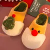 Pantofole Donna Natale Peluche Coppia Calda Carino Morbido Confortevole Inverno Uomo Scarpe di Cotone Soffici Al Coperto