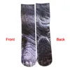 Мужские носки для животных унисекс 3D -печати новизные чулки для взрослых детей рождественская вечеринка D88 D88