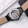 أزياء Men Women Hundings Watch Officatic Mechanical Fine Steel حزام بقرة مجوفة الساعات الأصلية Buckles Luxury Designer Watch