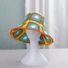 Large Brim Chapeaux Seau Femmes Paille Crochet Chapeau Seau Protection UV Pare-Soleil Visières De Plage Dames Casquette D'été 221128